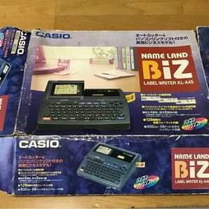 CASIO ネームランドBIZ KL-A45 ラベルライター