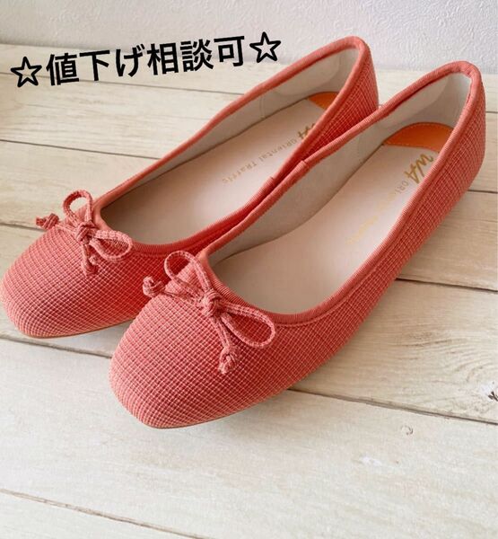 ORiental TRaffic フラットパンプス シューズ リボン23.0cm【値下げ相談可】