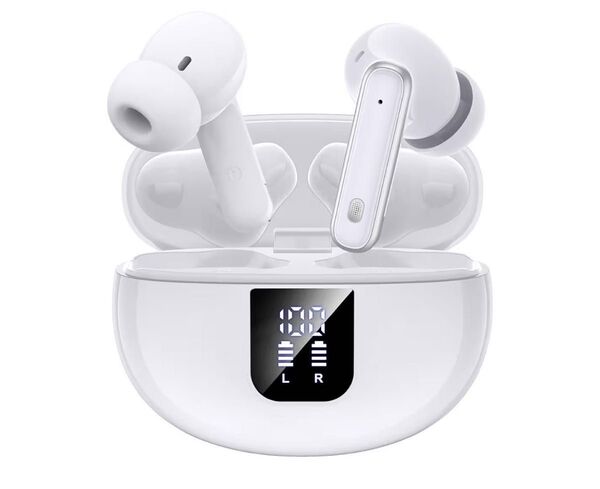 【完売品】Bluetooth5.4 ワイヤレスイヤホン ホワイト