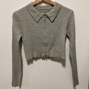 【Mサイズ】アルシーヴ archives 衿付キZIPプルオーバー