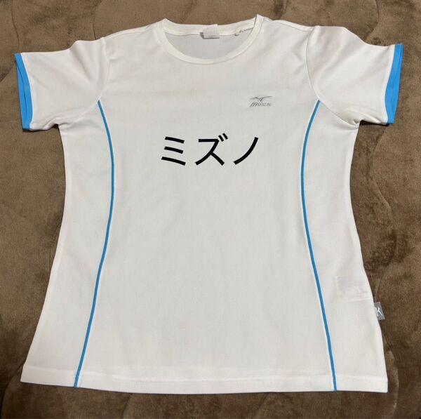 MIZUNO ミズノ 半袖Tシャツ Mサイズ 白