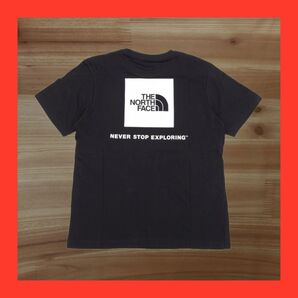 THE NORTH FACE Tシャツ COTTON NSE BOX LOGO ノースフェイス NT7UN56A 黒T Lサイズ