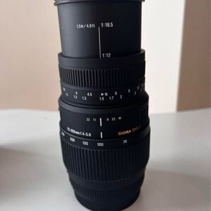 キャノン用 望遠ズーム SIGMA 70-300mm F4-5.6 DG