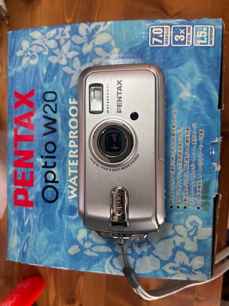 PENTAX ペンタックス Optio W20 防水 デジタルカメラCCD 美品 元箱あり 作例あり