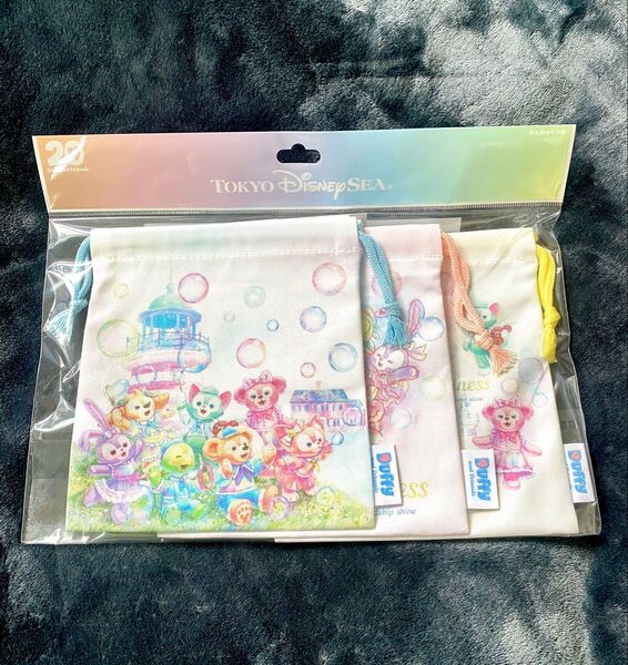 ディズニーシー ダッフィー&フレンズ 巾着セット