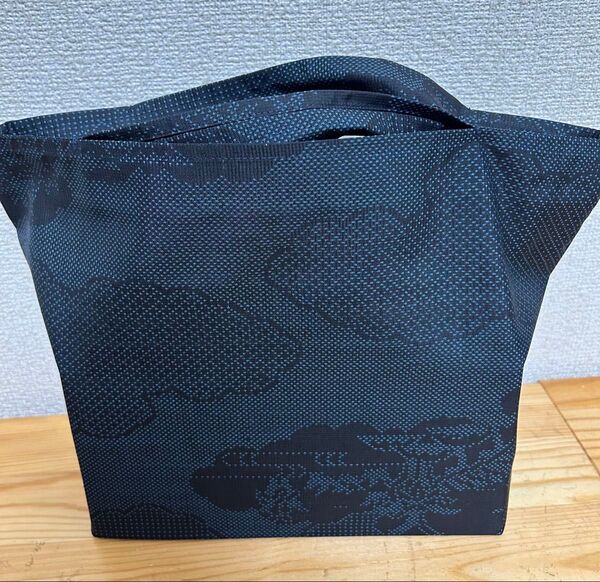 正絹大島紬コンビニエコバッグ