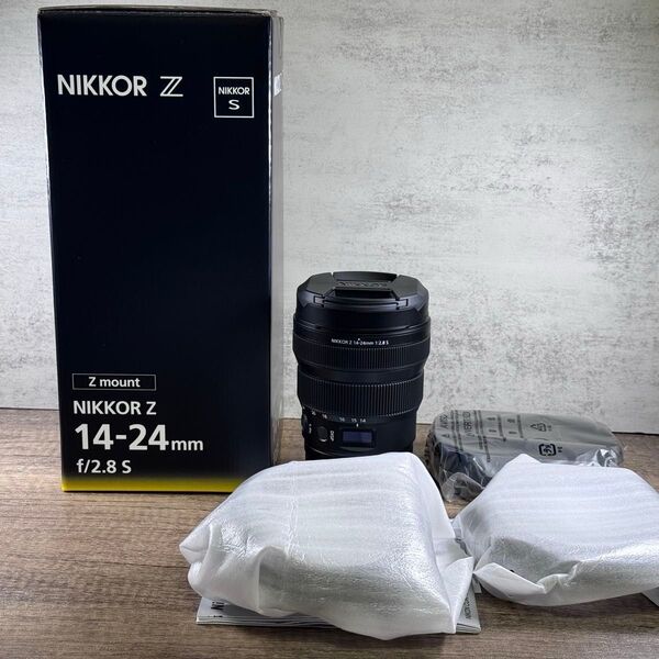 【新品・開封済】NIKKOR Z 14-24mm F2.8 S【保証残約1年あり】