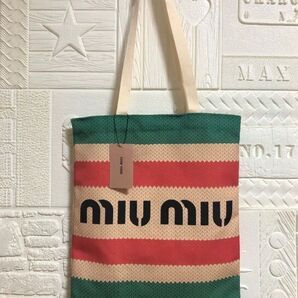 MIU MIU ミュウミュウ トートバッグ ノベルティ ショルダーバッグ エコバッグ