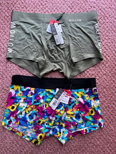 wollow ボクサーパンツ 新品 Mセット ワロー メンズ 下着