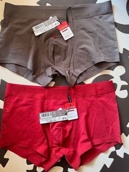 wollow ボクサーパンツ 新品 Mセット ワロー メンズ 下着