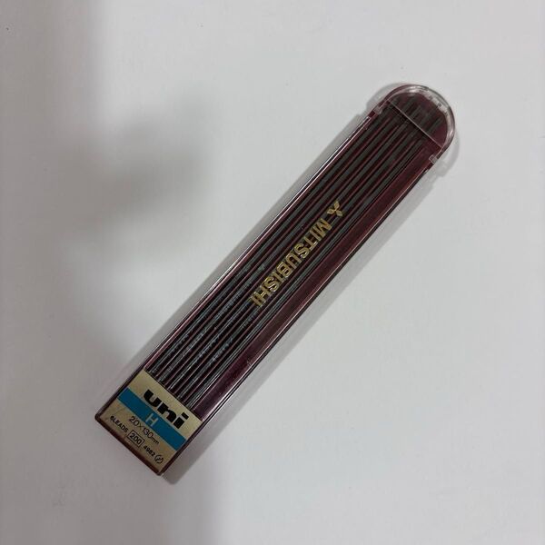 uni 三菱鉛筆 ホルダー 替芯 2mm H ホルダーはありません!替え芯のみ!6本のうち1本使用したので残りの5本です。