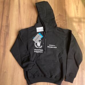 BALENCIAGA WFP コラボフーディー Sサイズ ブラック 新品未使用