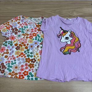 H&M キッズ Tシャツ 2枚セット