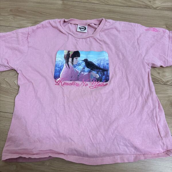 鬼滅の刃 Tシャツ ピンク
