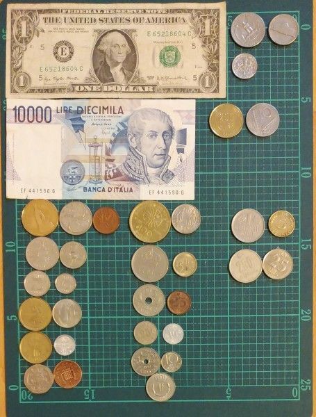 外国硬貨紙幣セット NATO加盟国(1950年代まで)