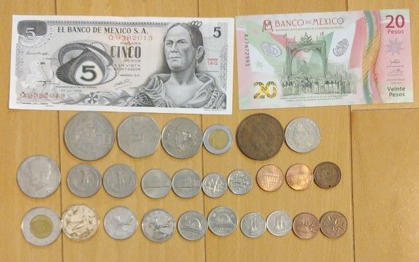 外国海外硬貨コイン紙幣 北米セット