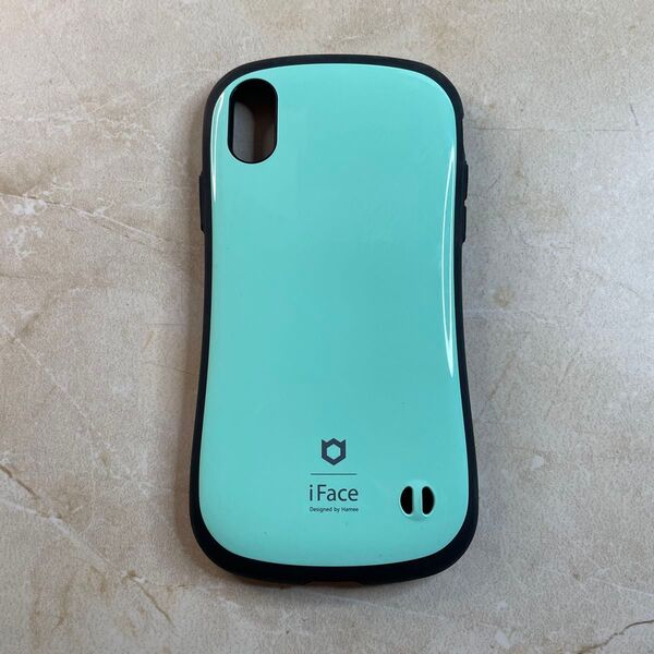 【美品】iFace iPhoneXS/X ミント スマホケース 正規品