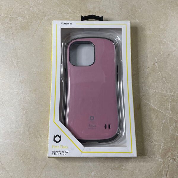 【新品】iFace iPhone13Pro くすみピンク スマホケース 正規品