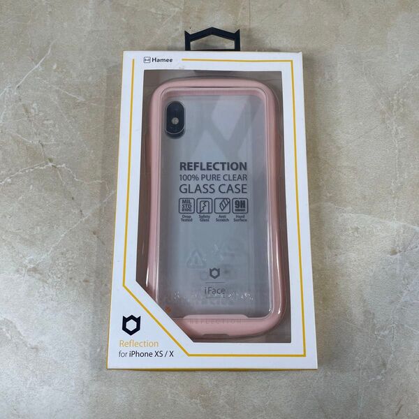 【新品】iPhone XS/X iface リフレクション パステルピンク