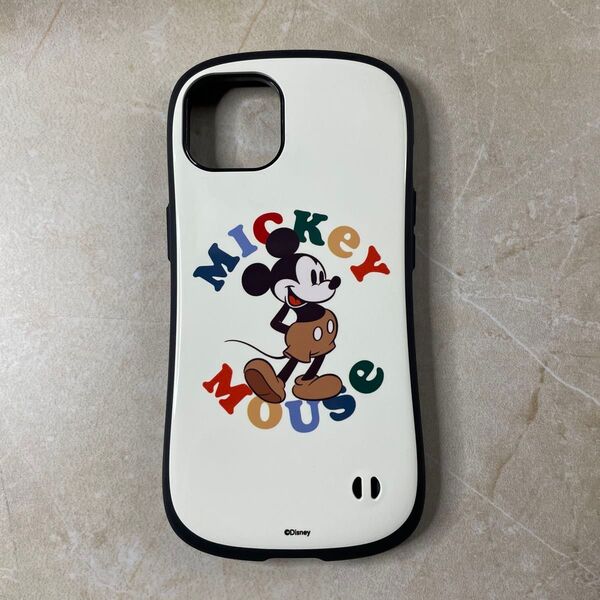 【美品】iFace iPhone13/14 ミッキー スマホケース 正規品