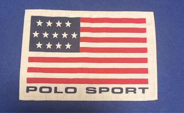 00‘S POLO SPORT ラルフローレン Tシャツポロスポーツ星条旗レディース L・ラルフローレンスポーツ