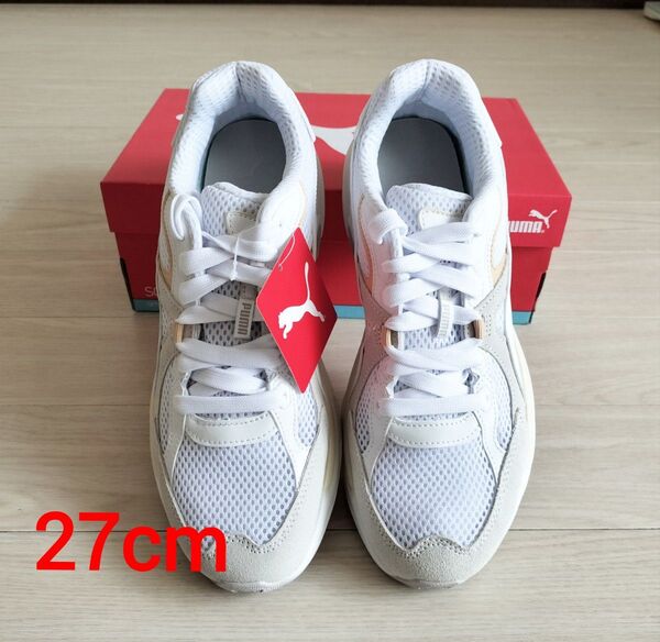 27cm PUMA スニーカー プーマ MILENIO ミレニオ 394224 03WHT