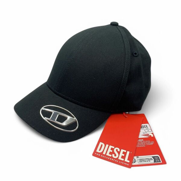 新品・正規品 DIESEL Kids Oval-D ロゴ キャップ