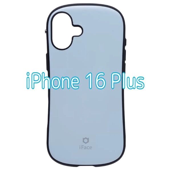 iFace MagSafe 対応 First Class KUSUMI iPhone 16 Plus ケース (くすみブルー)