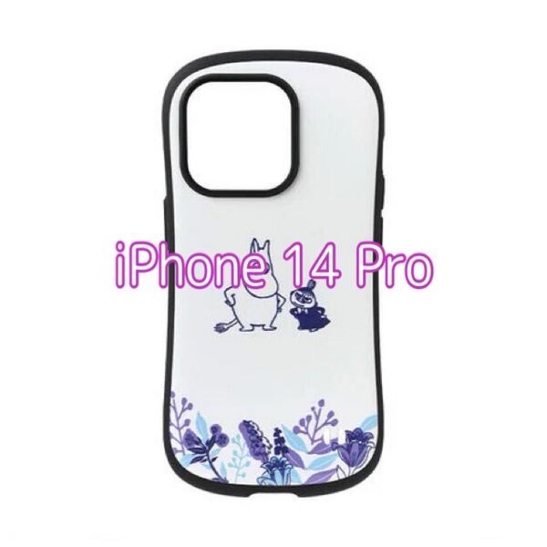 iFace First Class ムーミン iPhone 14 Pro ケース (ムーミン&リトルミイ/ホワイト)