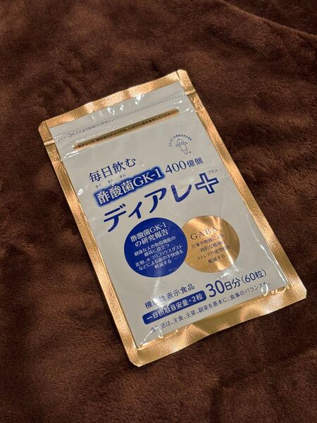 ディアレプラス 3袋 酢酸菌GK-1 キューピー 30日分
