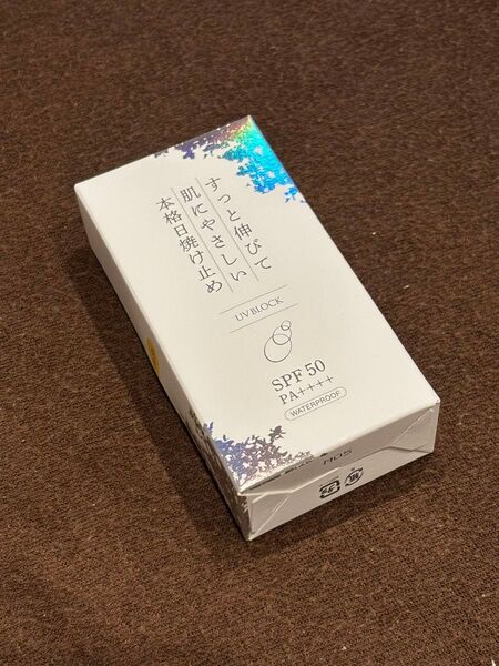 クス 日焼け止めクリーム プロ 40g SPF50 すっと伸びて肌にやさしい本格日焼け止め UV BLOCK