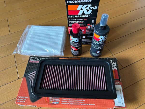 K&N エアフィルター BRZ ZC6 86 ZN6 中古 (オマケ付き)