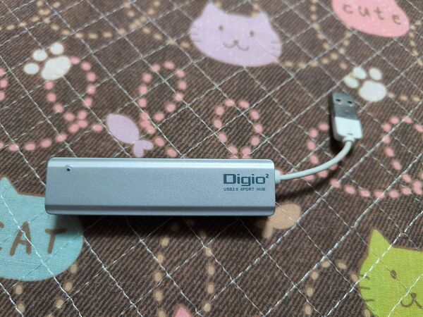 4ポートUSB2.0 ハブ ナカバヤシ UH-2294SL シルバー