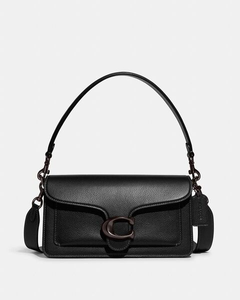 Coach コーチ タビー ショルダー バッグ 26 黒Kokiさん着用モデル