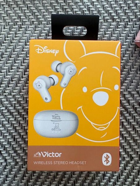 【Victor】プーさん 完全ワイヤレスイヤホン Enjoy Music Disney