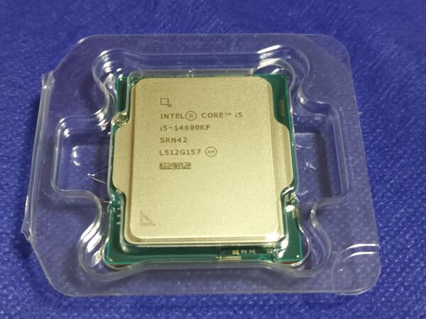 未使用新品 i5-14600KF LGA1700 Intel Core CPU SRN42