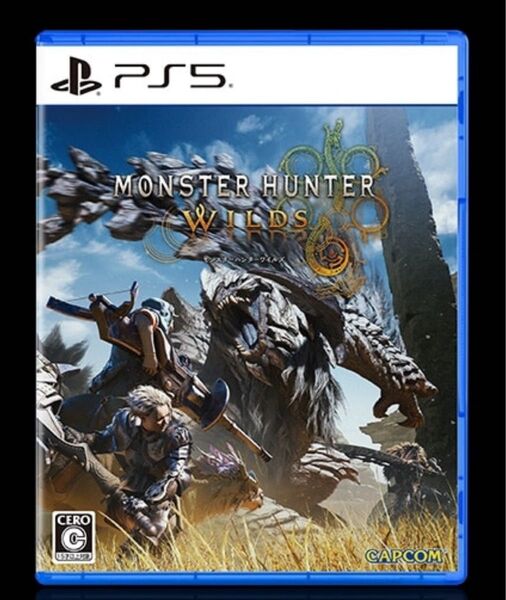 モンハンワイルズ PS5 美品 モンスターハンター