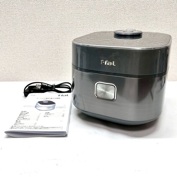 動作保証付 美品 ティファール T-fal ザ・ライス 遠赤外線IH炊飯器 5.5合 RK880CJP