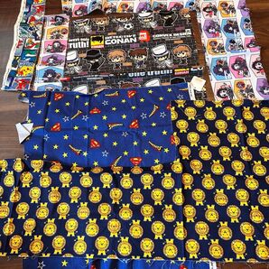 5種類キャラクターハギレ組み合わせセット