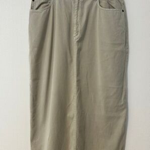 ロングスカート ベージュ LLサイズ