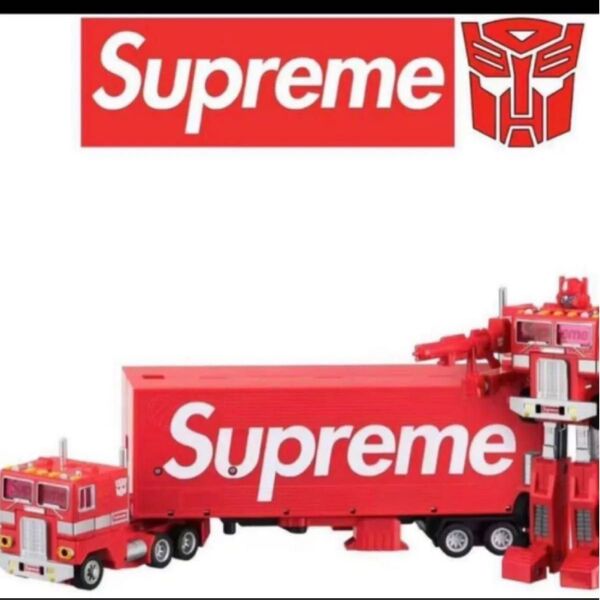 Supreme Transformers G1 Optimus Prime Figure Red 日本未発売