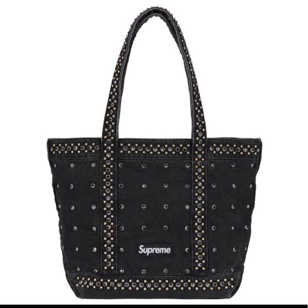 Supreme x b.b.Simon Denim Tote Bag Black トートバッグ