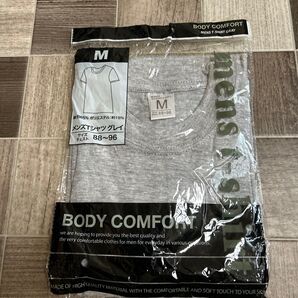 メンズ半袖Tシャツ Mサイズ グレー 開封品 未使用品 クルーネック