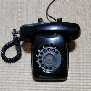 黒電話 600-A2 ブラック 昭和レトロ