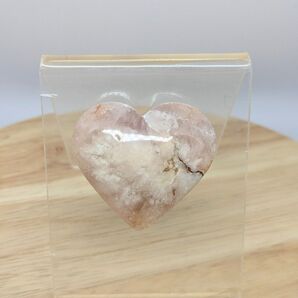 マダガスカル産 桜瑪瑙(さくらめのう)パーム(握り石) チェリーブロッサムアゲート