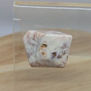 マダガスカル産 桜瑪瑙(さくらめのう) タンブル チェリーブロッサムアゲート