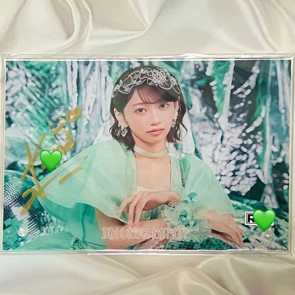 CUTIE STREET 板倉可奈 直筆サイン入り!アクリルフォトパネル