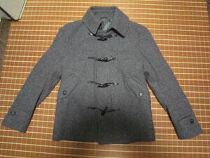 AA93★MEN'S MELROSE(メンズメルローズ)★ショートウールダッフルコート/size3