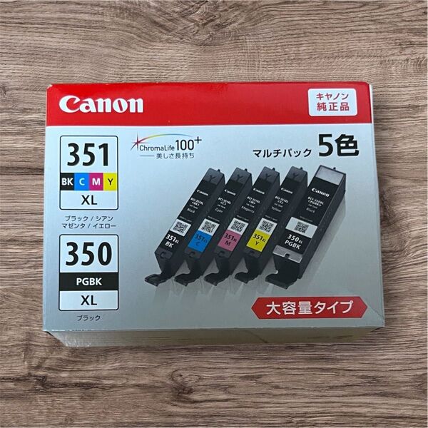 Canon 純正インク BC-351XL BC-350XL 5色セット