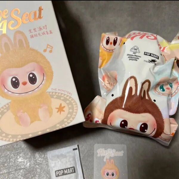 ラスト1POP MART THE MONSTERS Have a Seat ぬいぐるみ【ピース BABA】